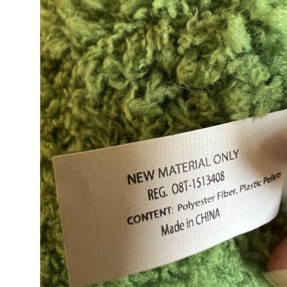 Rare! NWOT Vtg 2001 MANHATTAN TOY Stuffed Frog Toad Plush "Lolligags" 21" long - Picture 10 of 10